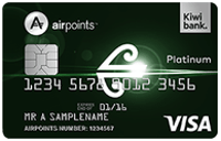 Kiwibank Air New Zealand Airpoints Platinum