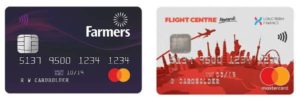 Farmers and Flight Centre credit cards