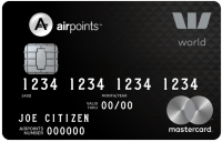 Westpac Airpoints World Mastercard