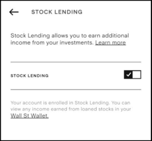How to opt out of Stake stock lending program