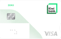 Kiwibank Zero Visa card