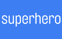 Superhero logo