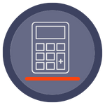 Loan repayment calculator graphic