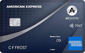 AMEX Airpoints Platinum credit card