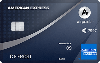 AMEX Airpoints Platinum credit card